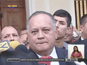 En su primera intervención en la nueva AN, Diosdado Cabello perdió completamente los papeles (VIDEO)