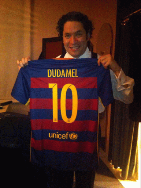 Foto cortesía @gustavodudamel