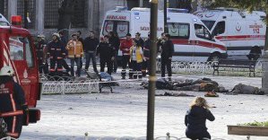 Al menos 10 muertos y 15 heridos en atentado en centro turístico de Estambul