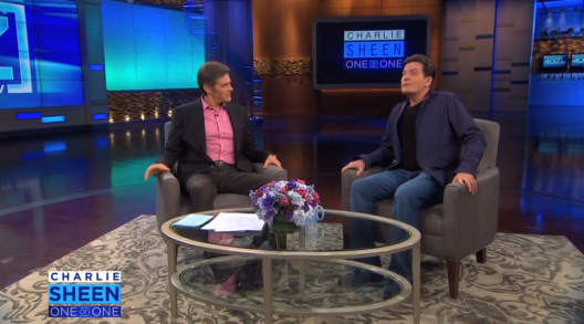 The Dr Oz Show y Charlie Sheen