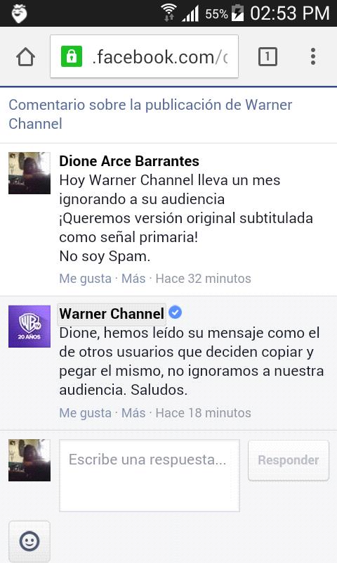 warner-respuesta