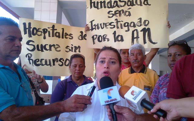 Milagros Paz: Fundasalud no tiene recursos para adquirir medicamentos e insumos en Sucre