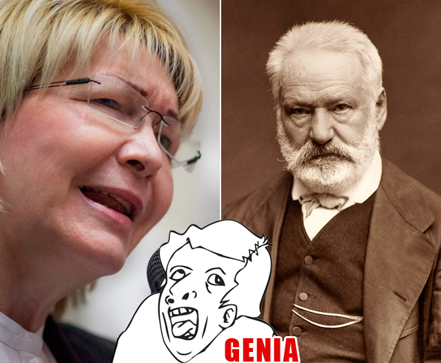 ¡Inculta! Luisa Ortega Díaz aseguró que Victor Hugo es nicaragüense (VIDEO+está clarita)