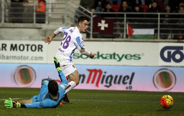 En Video: El golazo de Juanpi Añor ante el Getafe que iguala un récord de Salomón Rondón