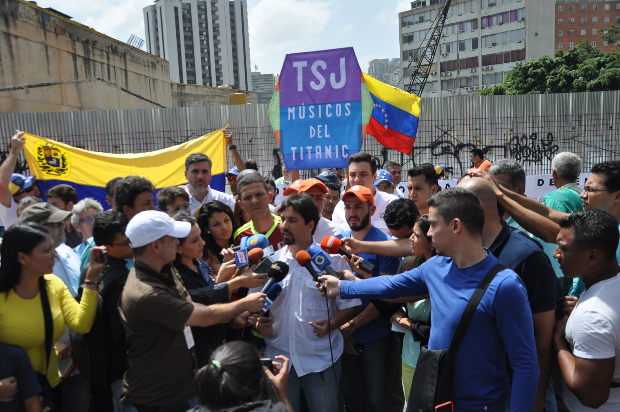 Así fue la asamblea de calle con Freddy Guevara que se realizó en Chacaíto (Fotos)