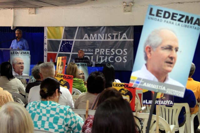 “Ledezma nunca debió ir preso, por eso merece toda nuestra solidaridad”