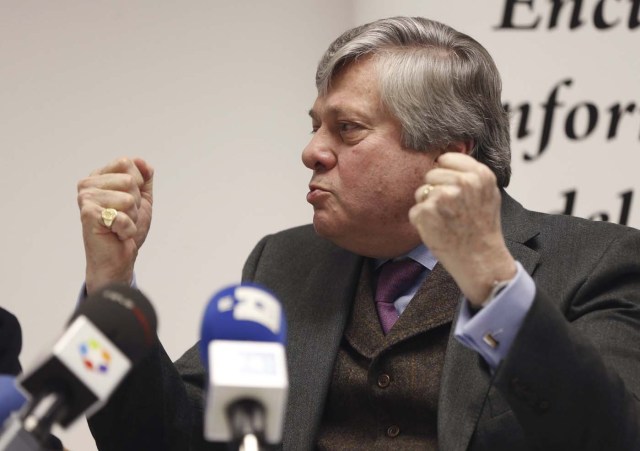  Leopoldo Ernesto López Gil, padre de Leopoldo López (Foto EFE/Juan Carlos Hidalgo)