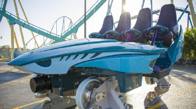 SeaWorld Orlando presenta el vagón aerodinámico de Mako