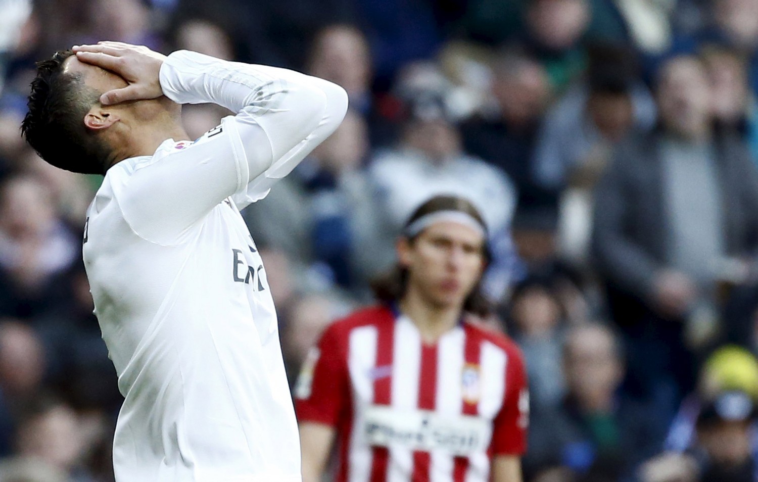 0-1.  El Atlético de Simeone puso al Real Madrid de Zidane contra las cuerdas