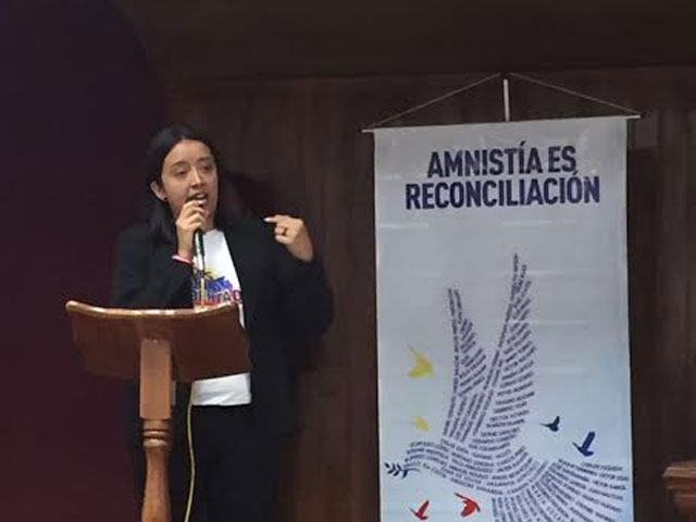 Gaby Arellano: Presos políticos nos inspiran en nuestra lucha por la libertad de Venezuela