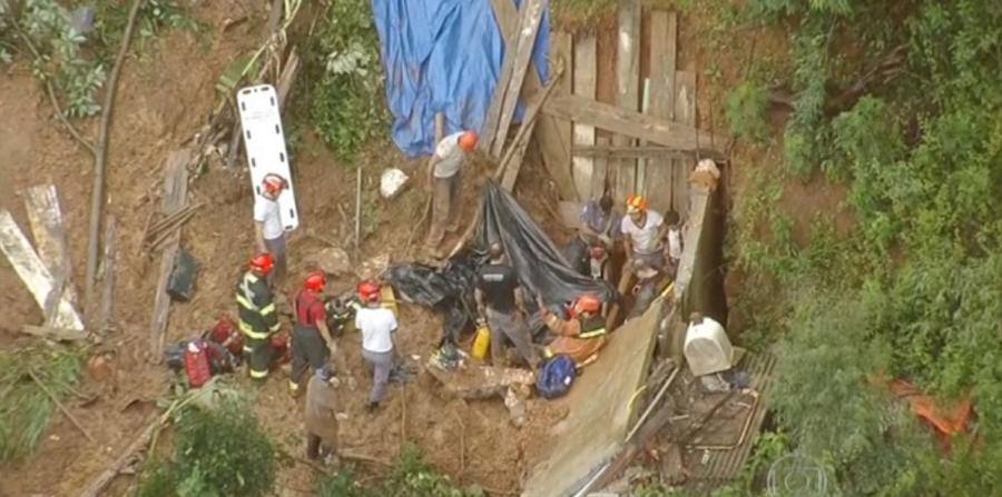 Aumenta el número de muertos tras temporal de lluvia en Sao Paulo