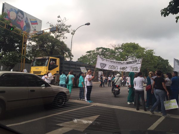 Protesta en Bello Campo colapsó el tránsito en la zona