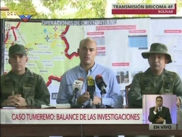 ¿Ahora sí? 14 días después de la masacre el diputado por el estado Bolívar, Héctor Rodríguez visita Tumeremo