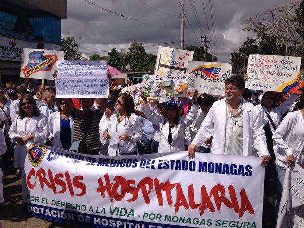 Medicos Monagas MArcha