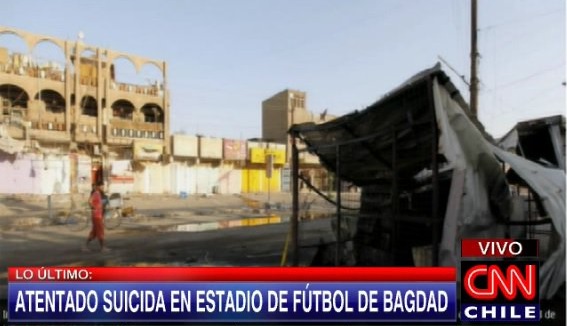 Al menos 26 muertos en un atentado del Estado Islámico en estadio de Bagdad