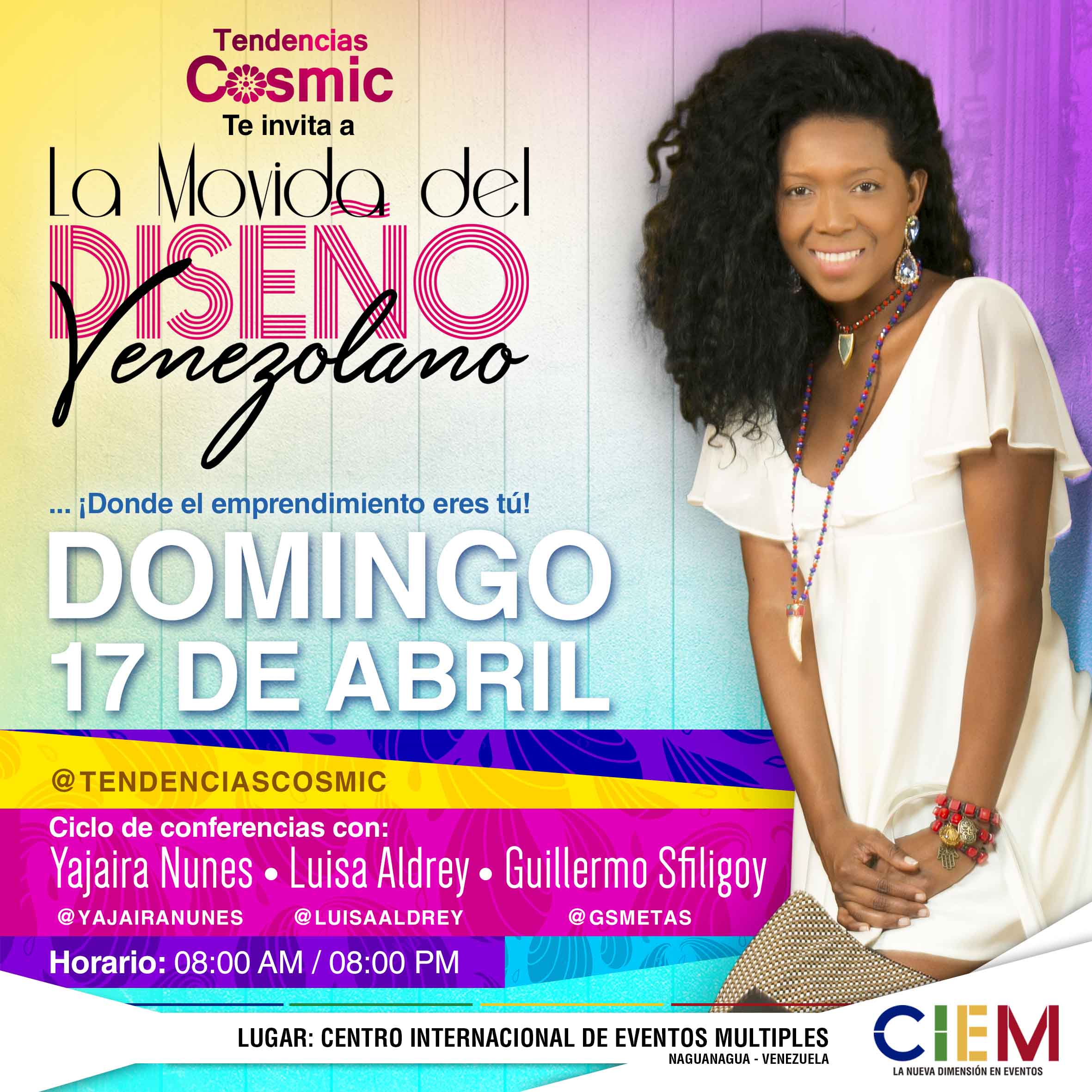 Tendencias Cosmic te invita a la Expo-Moda “La Movida del Diseño”