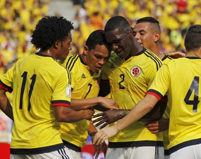 Colombia le quita el invicto a Ecuador en las eliminatorias de la mano de Bacca y James (Fotos)