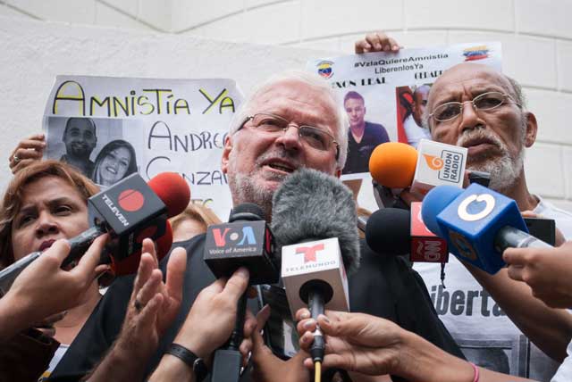 Nuncio Aldo Giordano: El Papa Francisco ya recibió la petición para interceder en la Ley de Amnistía