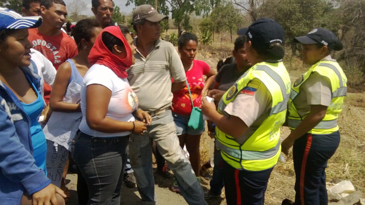 En Guárico volvieron a protestar por la falta de alimentos