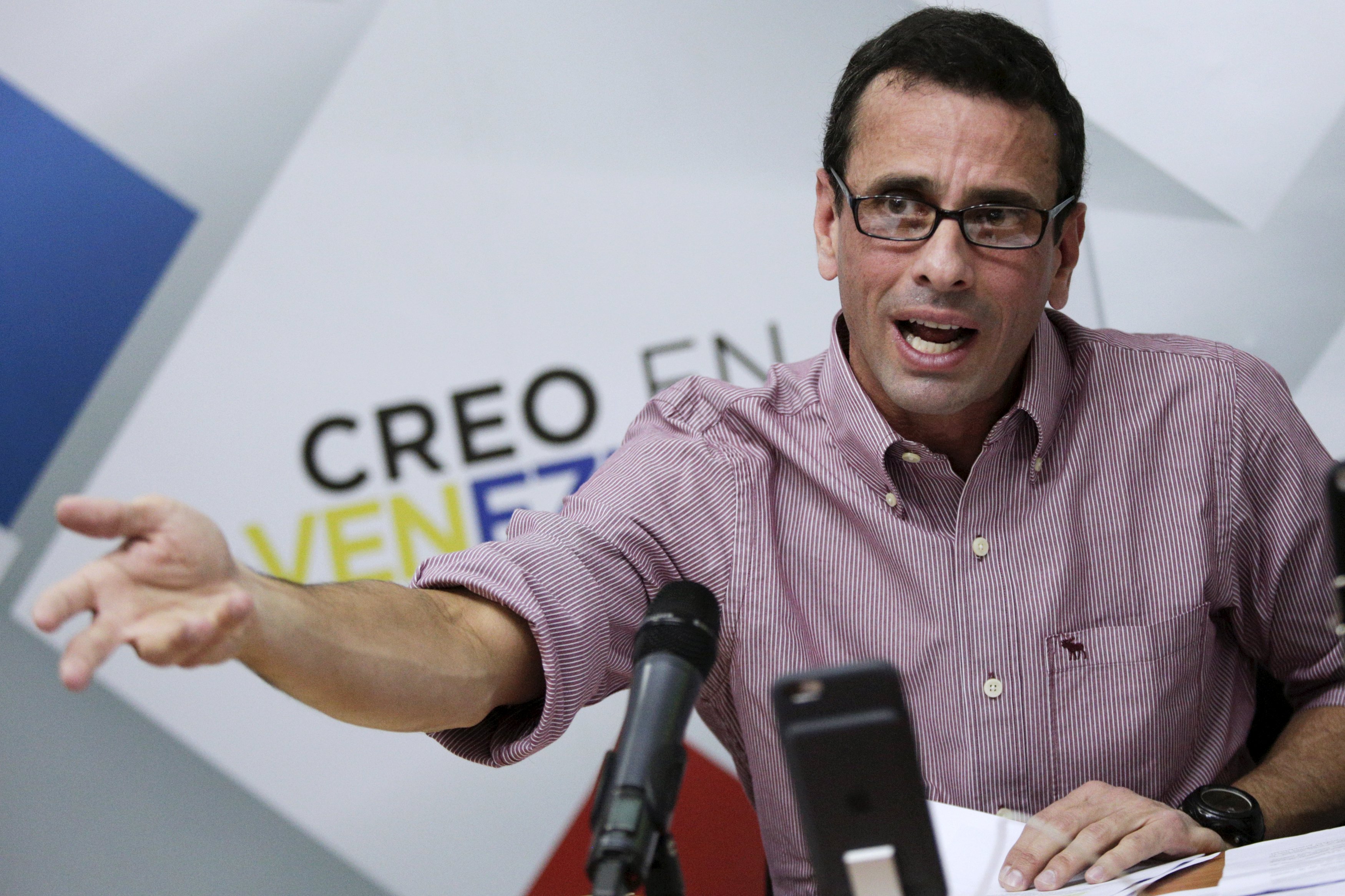 Capriles anuncia movilizaciones hacia las sedes del Poder Judicial