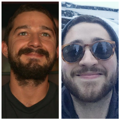 ¡Doble, pásate ahora! Lo golpearon por parecerse a Shia LaBeouf (Fotos)