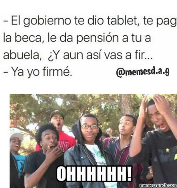 Estos son los mejores memes del firmazo