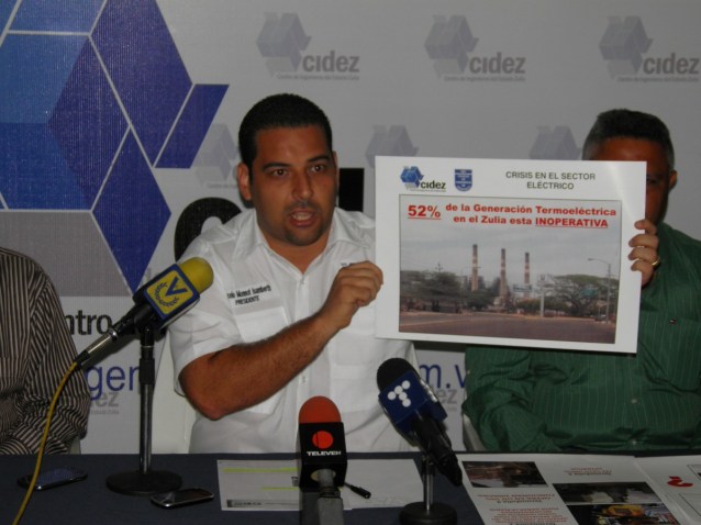 Marcelo Monnot / Foto: Prensa Centro de Ingenieros del Zulia