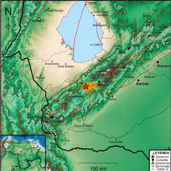 Sismo de magnitud 3.0 en El Vigía