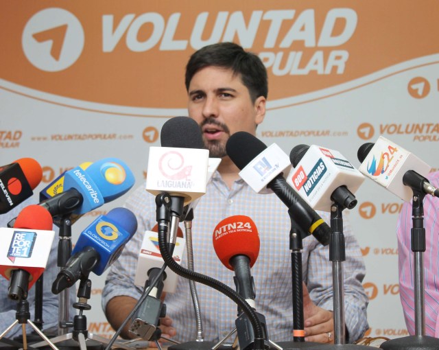 Freddy Guevara, diputado a la Asamblea Nacional (Foto Voluntad Popular)