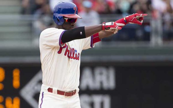 Odubel Herrera y Jeanmar Gómez se lucieron en victoria de los Filis