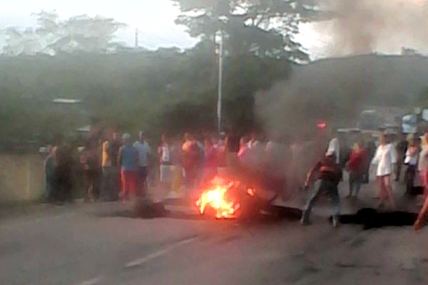 Protestan en Guárico por falta de alimentos