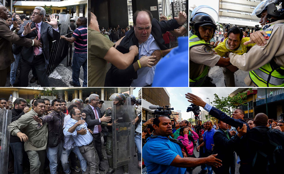 Recrudece violencia contra diputados de la MUD y se convierte en su “penitencia diaria”