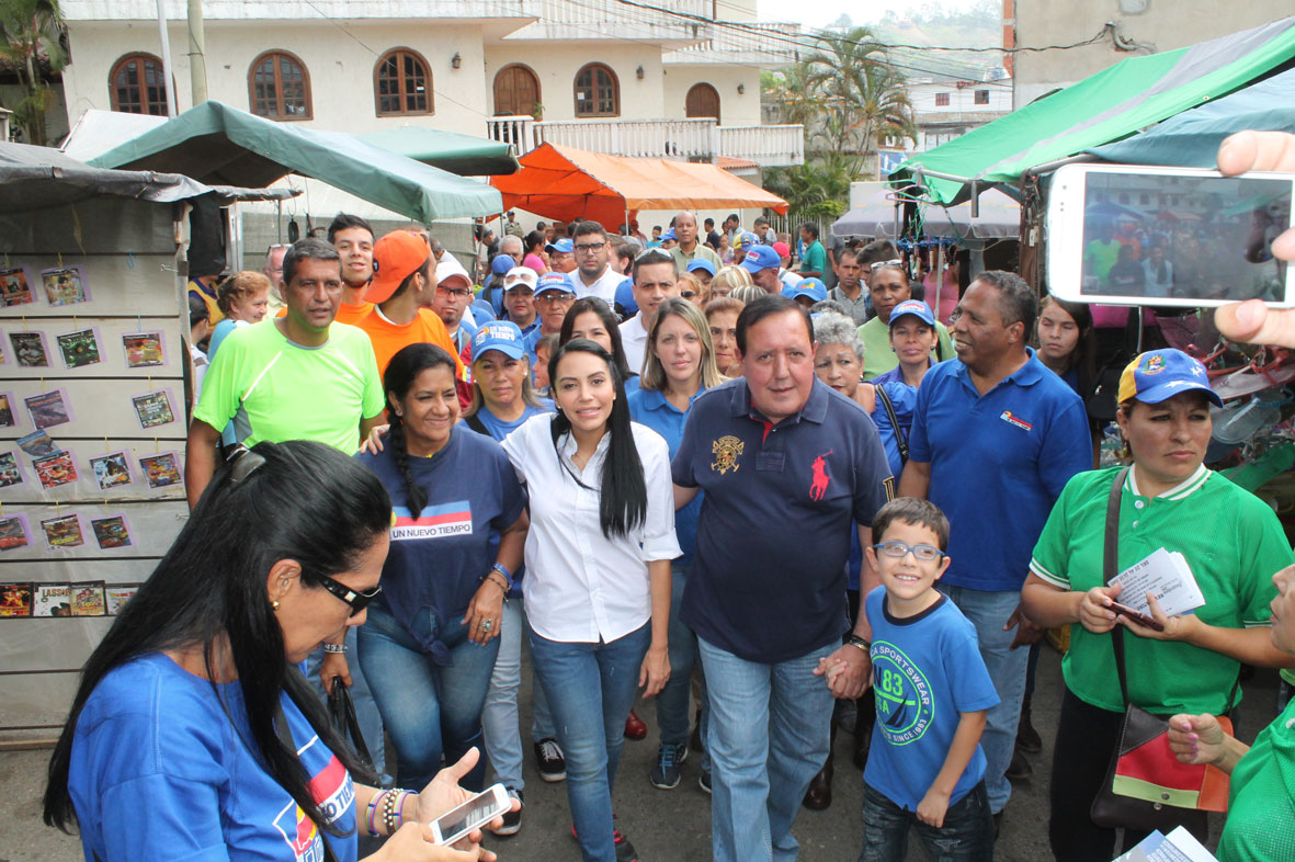 Un Nuevo Tiempo seguirá en las calles mirandinas impulsando el revocatorio