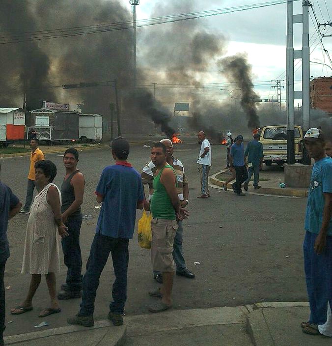 Protesta tras paro de transporte en Valencia