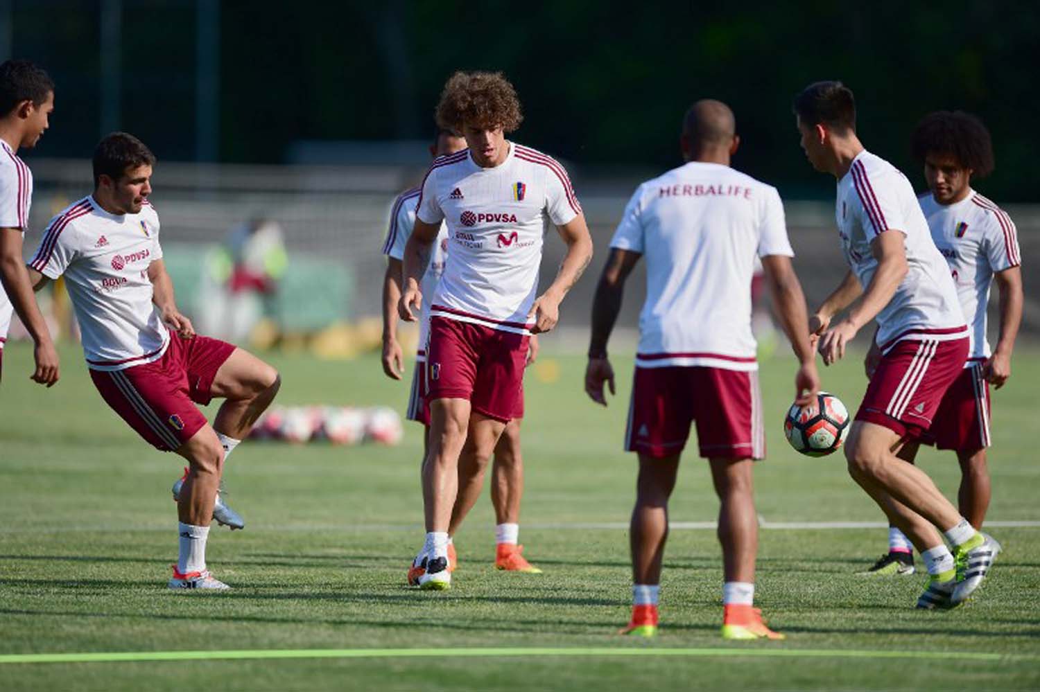 EN FOTOS: Así se prepara la Vinotinto para enfrentarse a Argentina este sábado