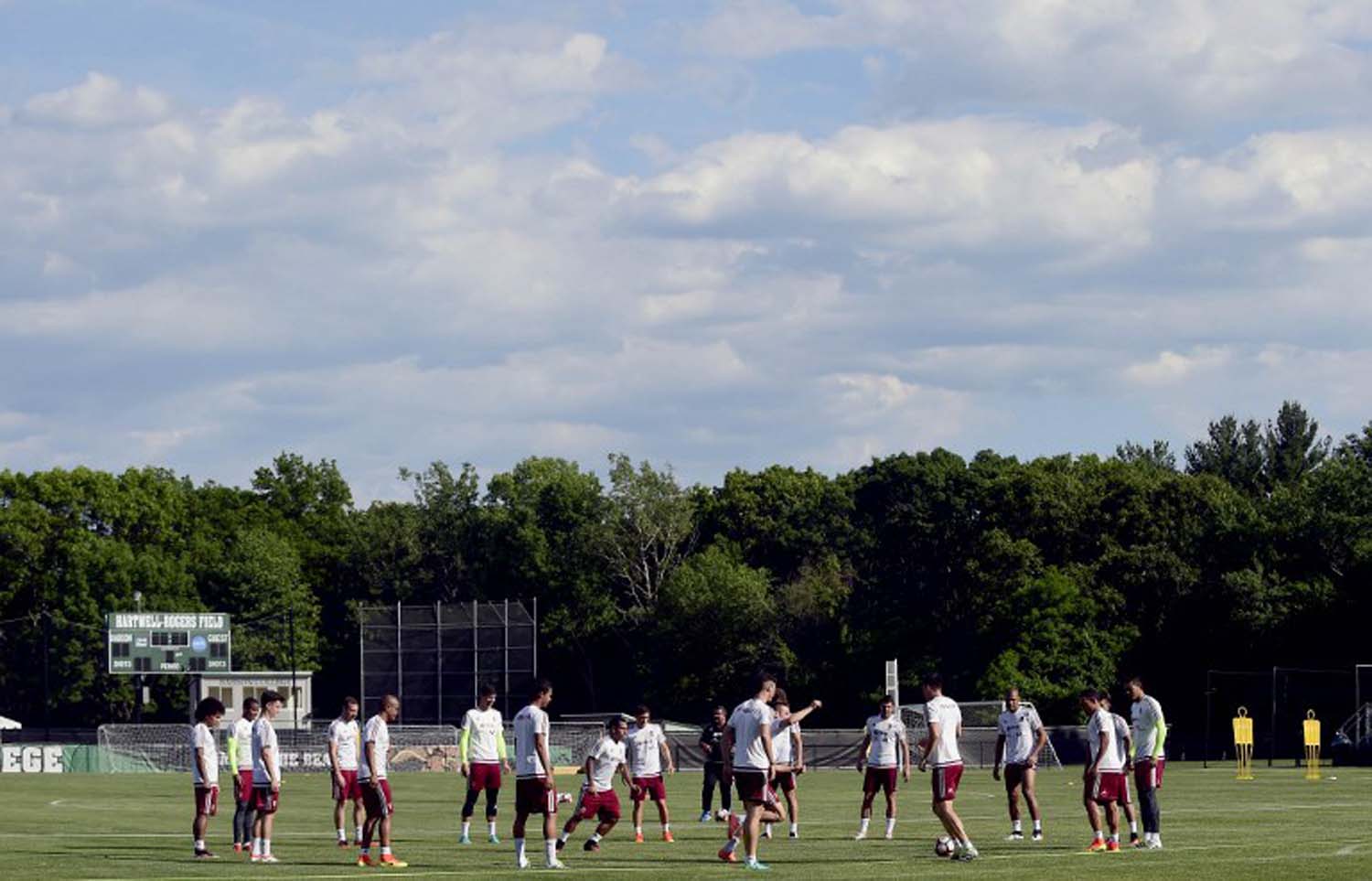 La Vinotinto se entrenó a puerta cerrada en Mérida sin Vizcarrondo ni González