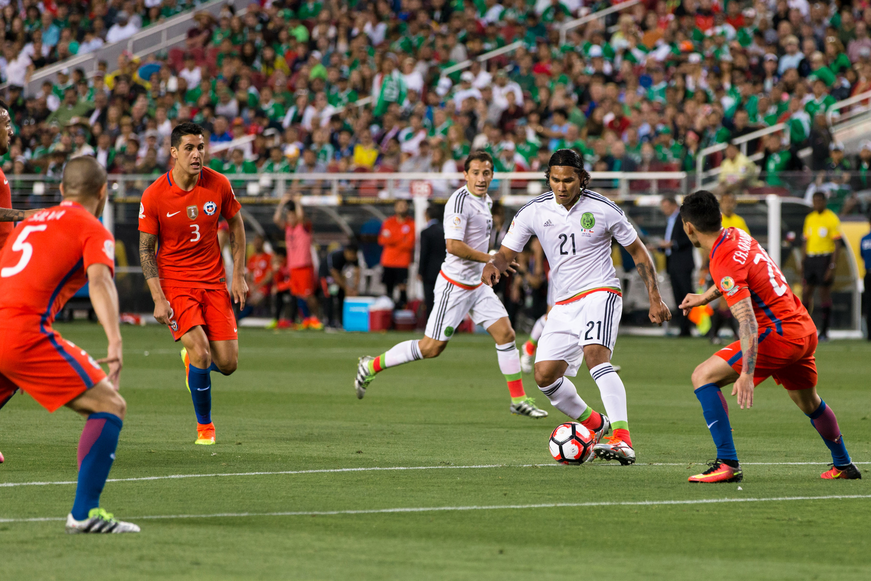 Duelos sin claros favoritos en semifinales de Copa América Centenario