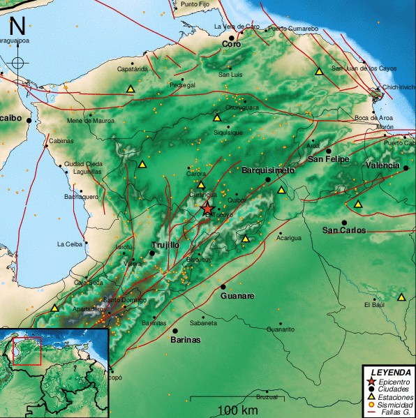 sismo El Tocuyo