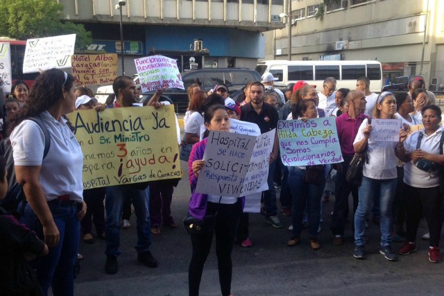 protesta ministerio vivienda