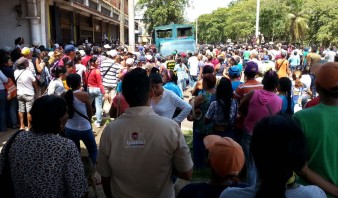 Falta de comida generó protesta en Barcelona y Puerto Píritu