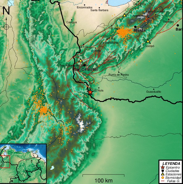 Sismo de magnitud 2.7 en El Nula