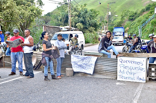 Los teques protesta