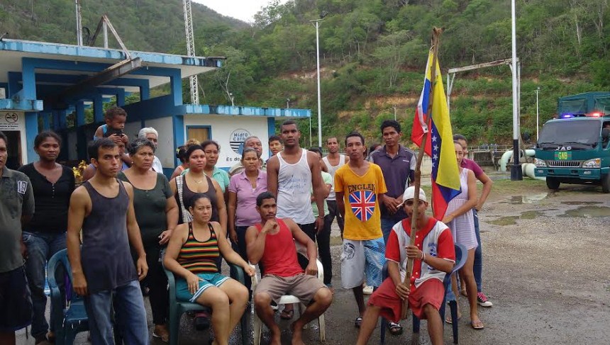 Habitantes de Cariaco protestaron por comida