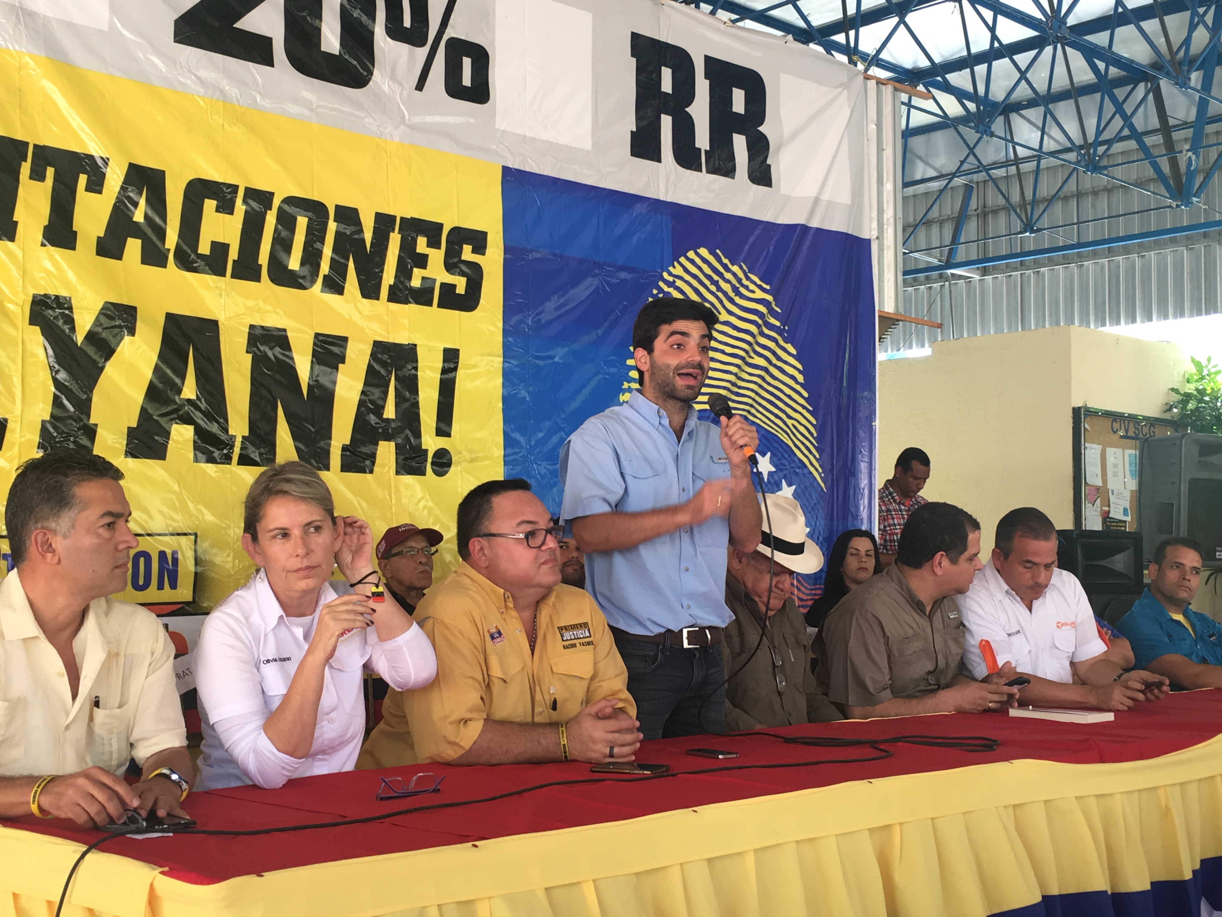 Diputados de la Unidad visitaron Guayana para afianzar Revocatorio