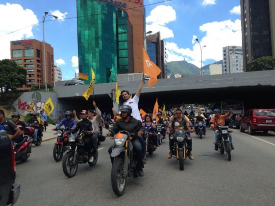 Juan Andres Mejía -motorizados