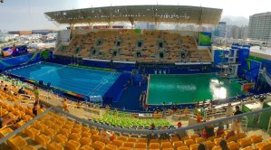 El agua de la piscina para clavados en #Rio2016 se volvió verde (fotos)