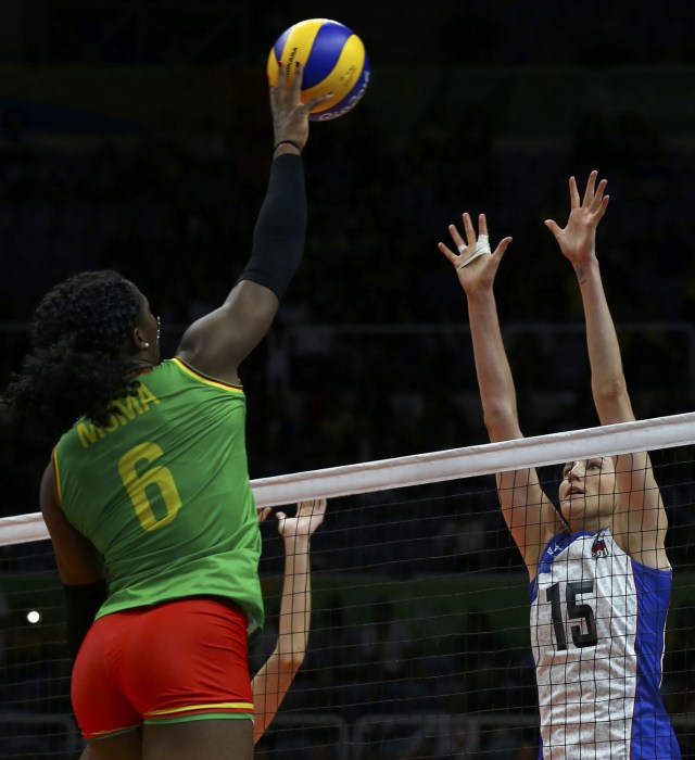 Volleyball - Women's Preliminary - Pool A Russia v Cameroon