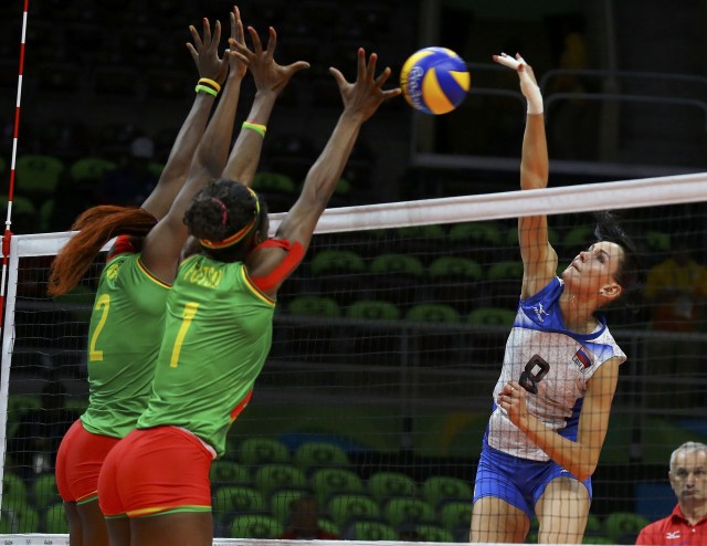 Volleyball - Women's Preliminary - Pool A Russia v Cameroon