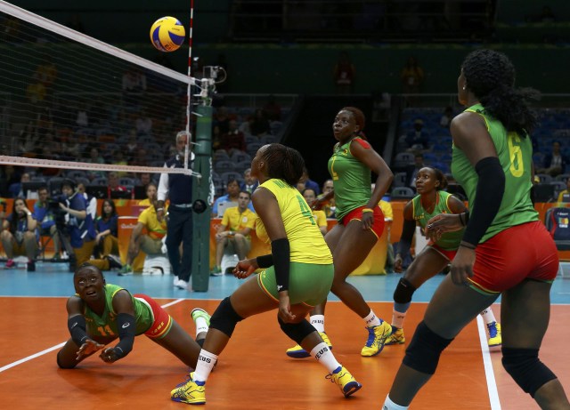 Volleyball - Women's Preliminary - Pool A Russia v Cameroon