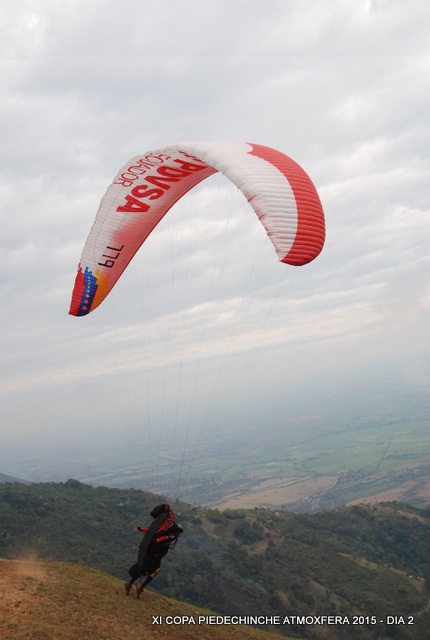 Ally Palencia arrancó con pie derecho en Open Internacional de Parapente